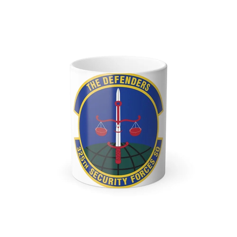 325 Security Forces Squadron ACC (U.S. Air Force) Color Changing Coffee Mug