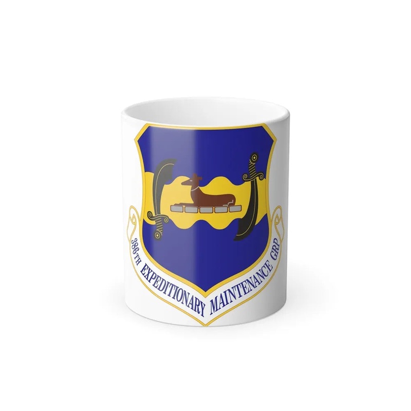 386th Expeditionary Maintenance Group (U.S. Air Force) Color Changing Coffee Mug