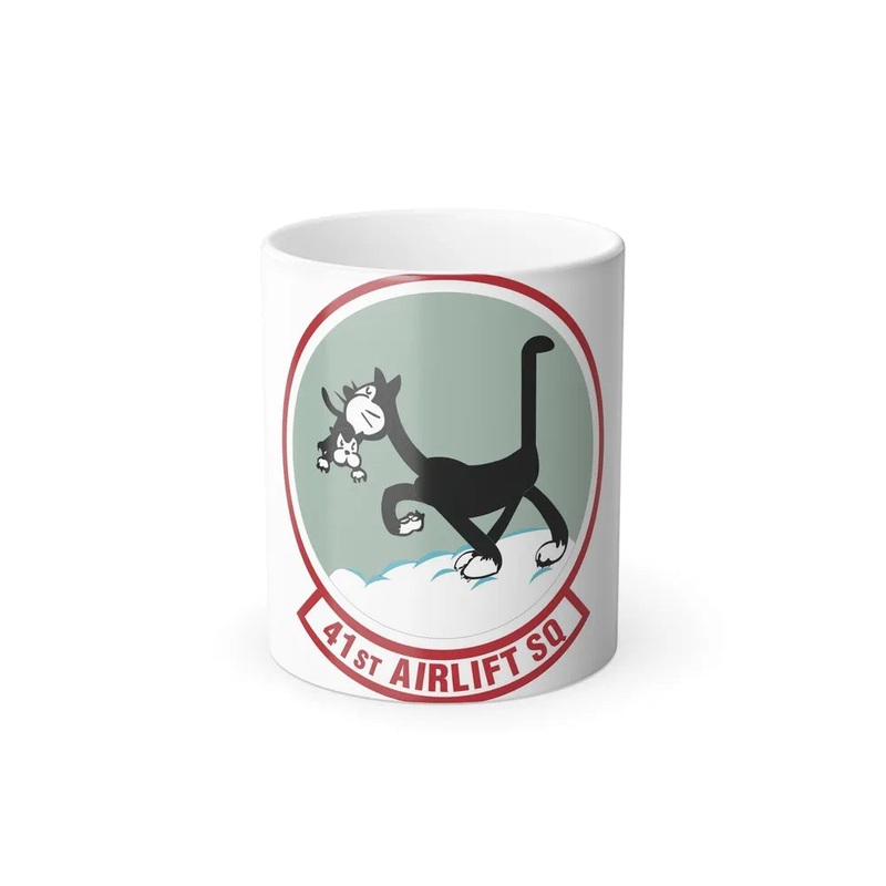 41st Airlift Squadron (U.S. Air Force) Color Changing Coffee Mug