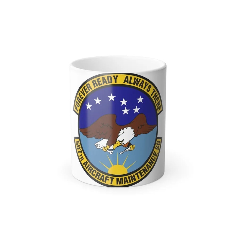 507th Aircraft Maintenance Squadron (U.S. Air Force) Color Changing Coffee Mug
