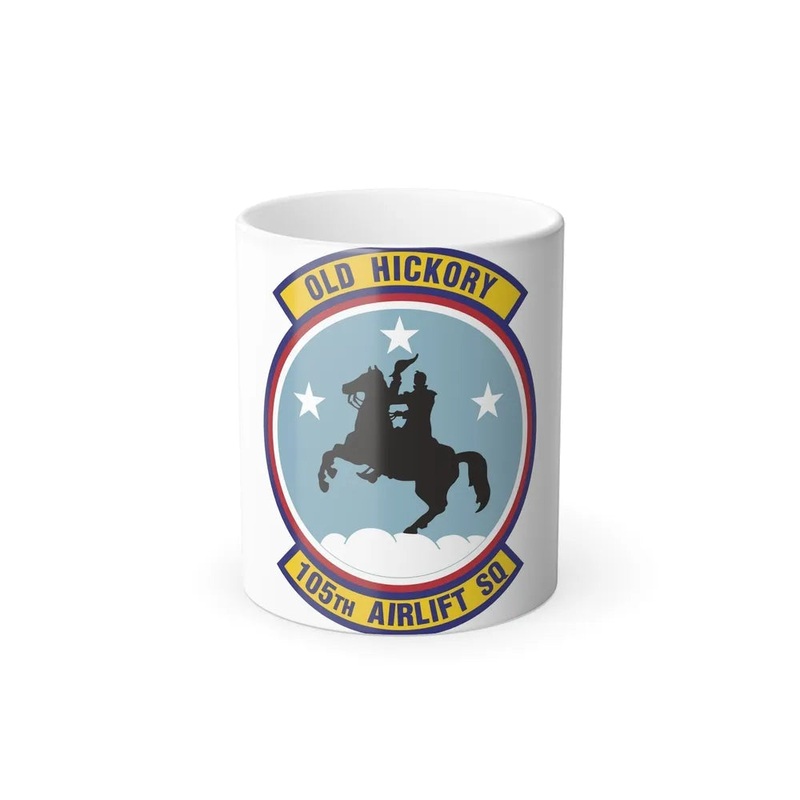 105th Airlift Squadron 2 (U.S. Air Force) Color Changing Coffee Mug