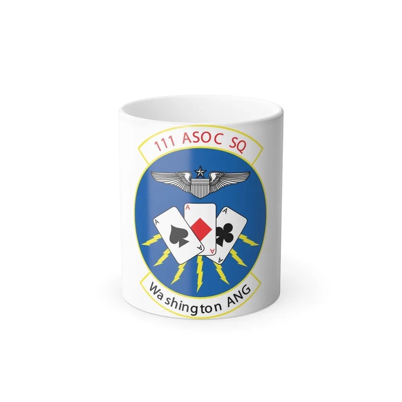 111 ASOC Sq Washington ANG (U.S. Air Force) Color Changing Coffee Mug