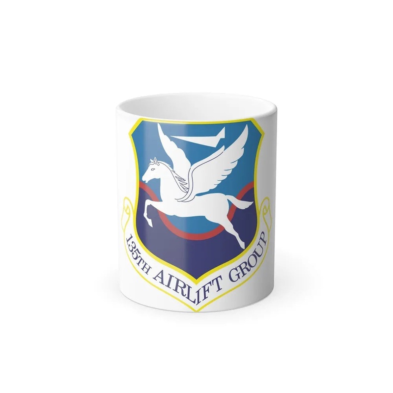 135th Airlift Group (U.S. Air Force) Color Changing Coffee Mug
