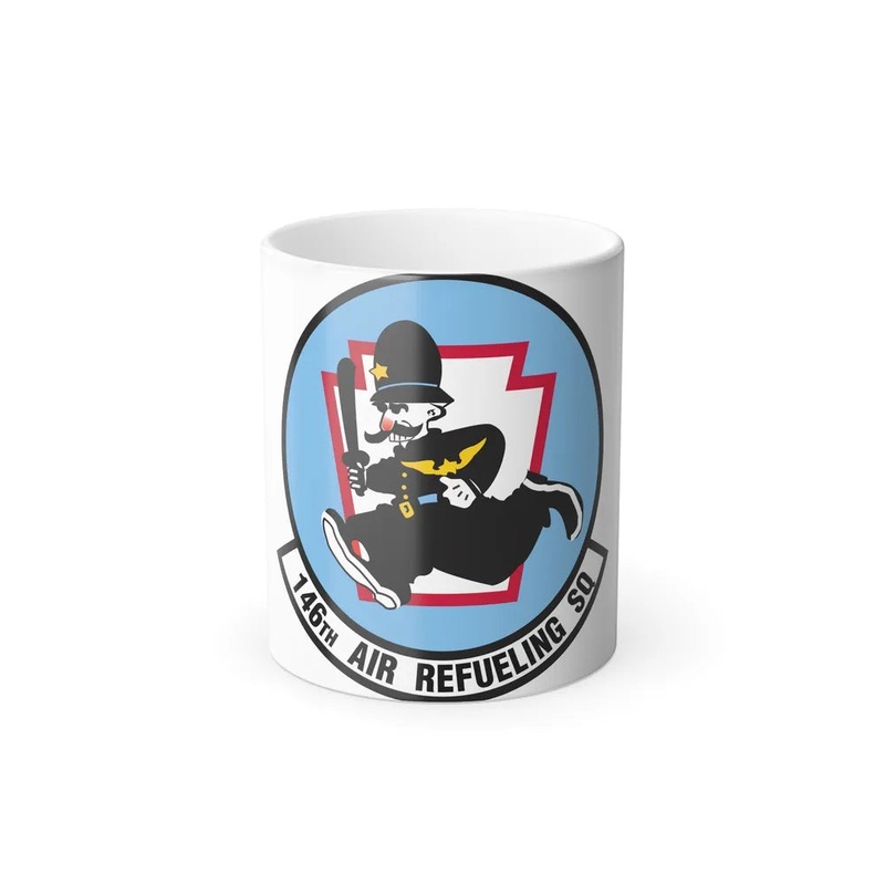 146 Air Refueling Squadron (U.S. Air Force) Color Changing Coffee Mug