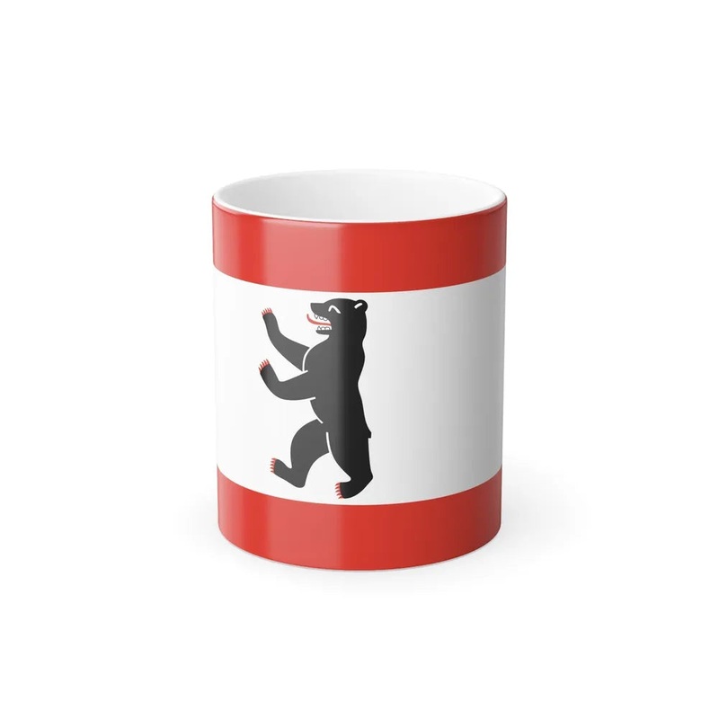 Flag of Berlin Germany – Color Changing Coffee Mug