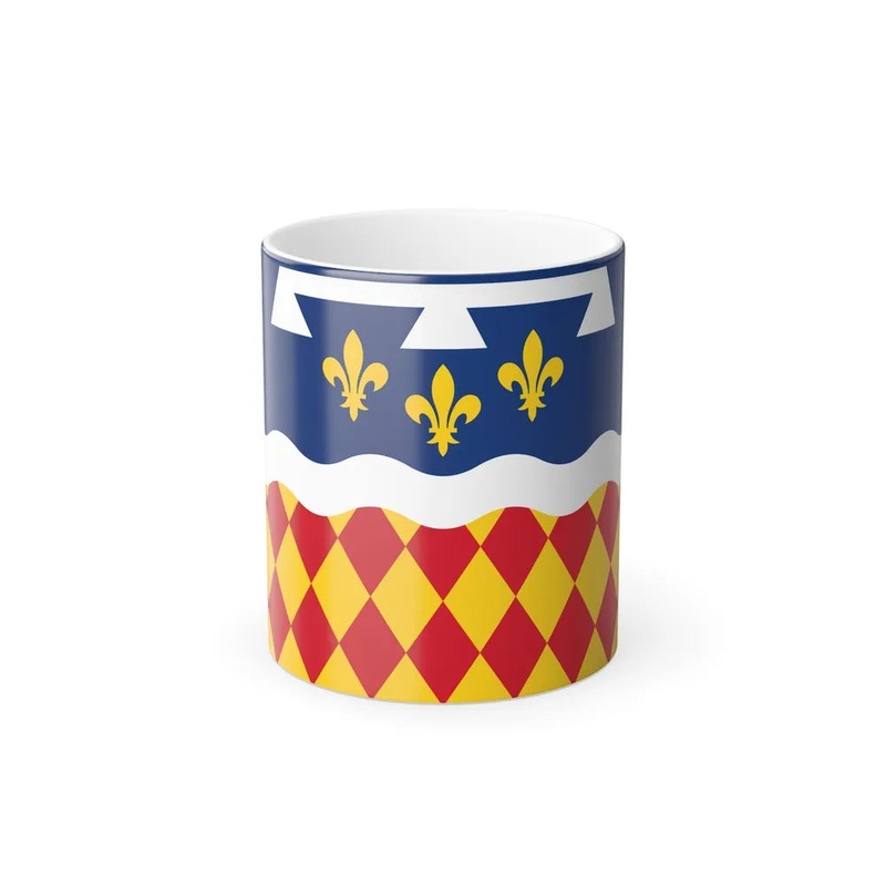 Flag of Charente France 2 – Color Changing Coffee Mug
