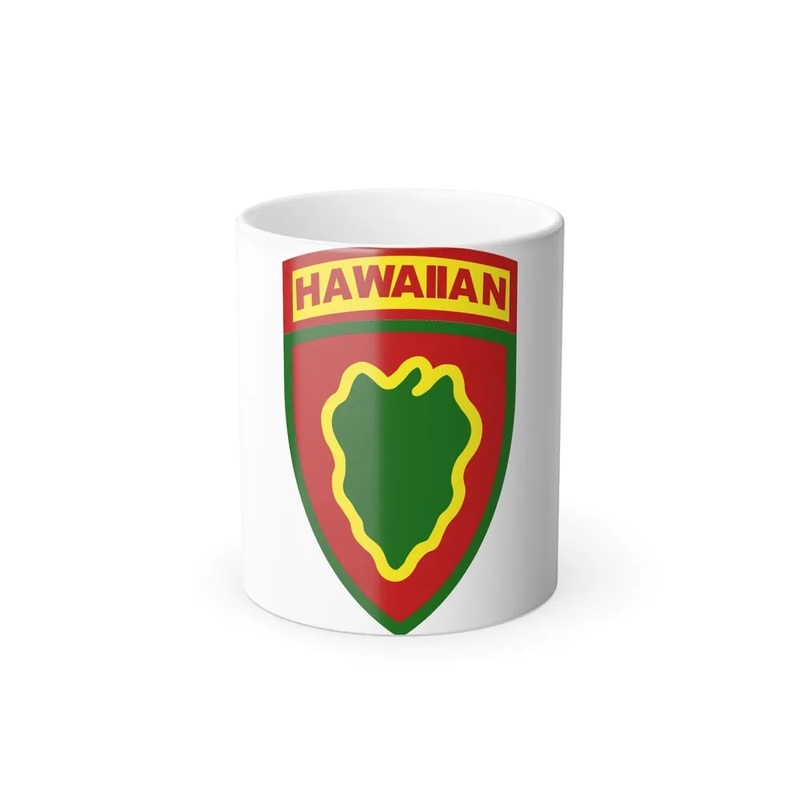 Hawaiian Division (U.S. Army) Color Changing Coffee Mug