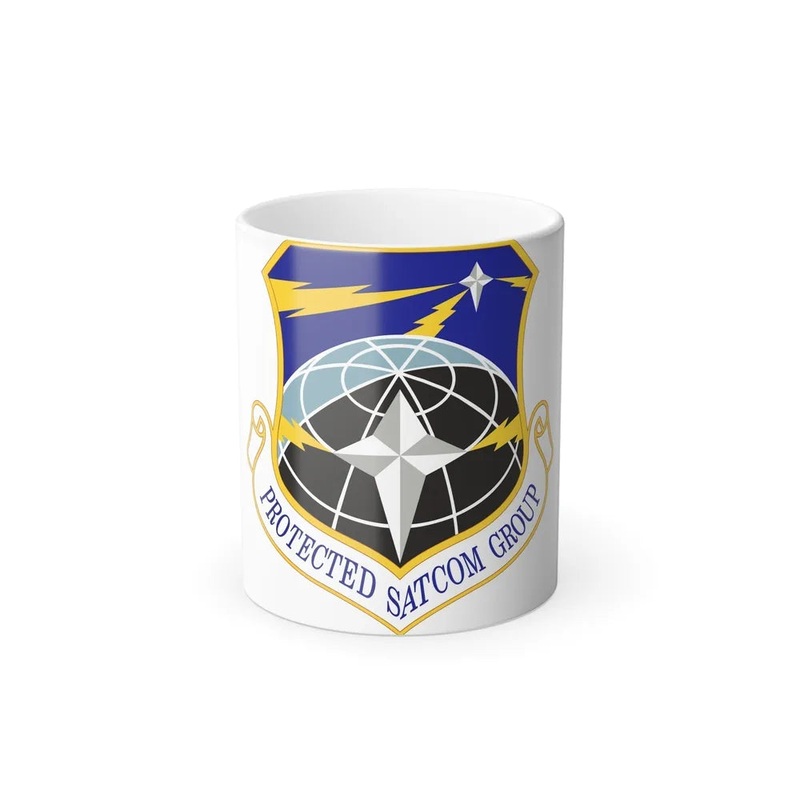 Protected SATCOM Group (U.S. Air Force) Color Changing Coffee Mug