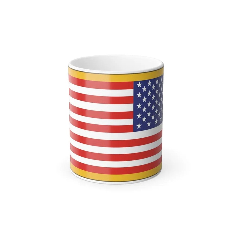 United States Flag Reversed (U.S. Army) Color Changing Mug