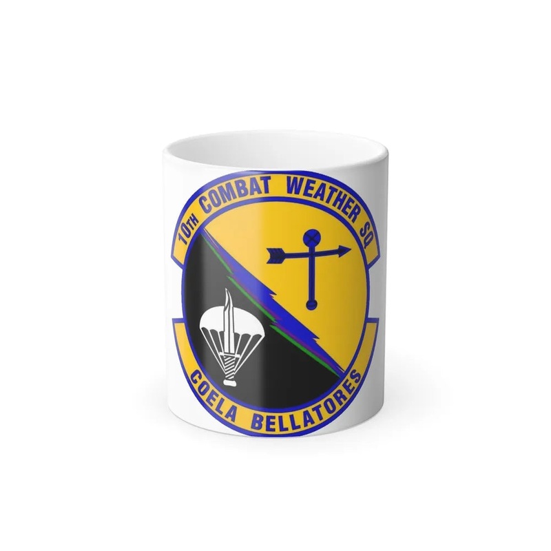 10 Combat Weather Squadron AFSOC (U.S. Air Force) Color Changing Coffee Mug