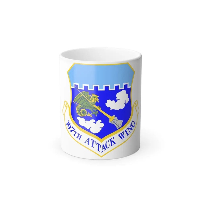 107th Attack Wing (U.S. Air Force) Color Changing Coffee Mug