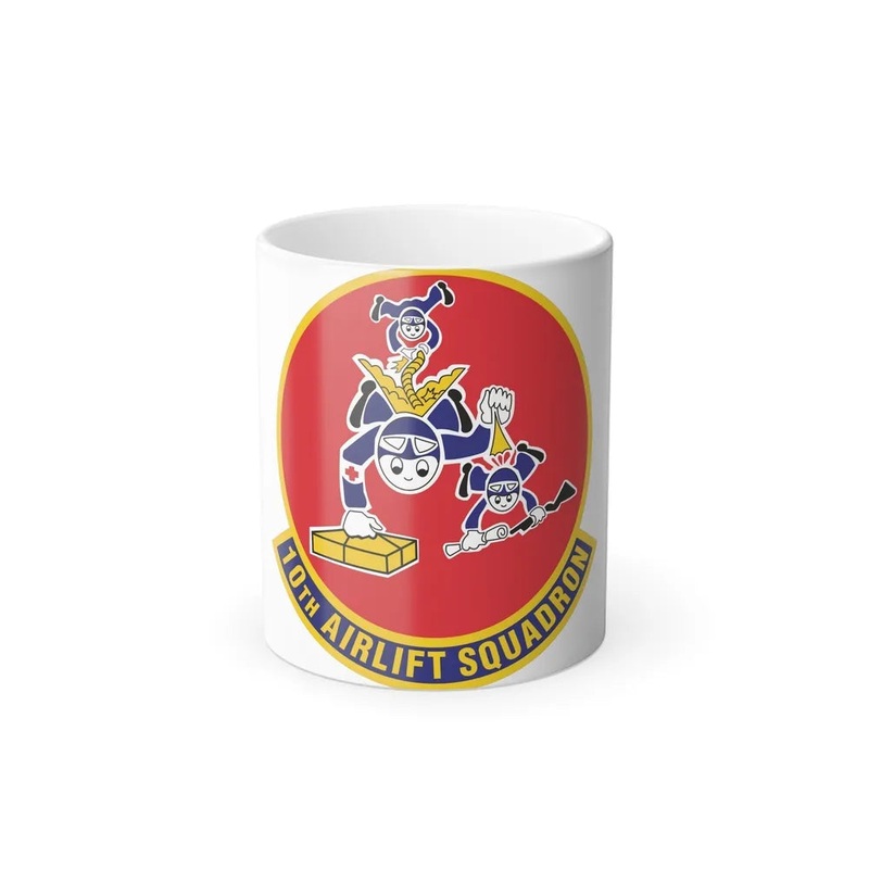 10th Airlift Squadron 2 (U.S. Air Force) Color Changing Coffee Mug