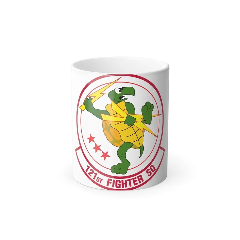121 Fighter Squadron (U.S. Air Force) Color Changing Coffee Mug