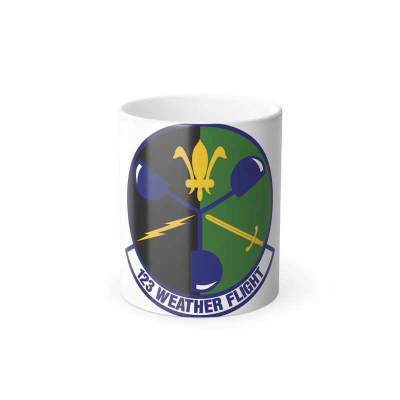 123d Weather Flight (U.S. Air Force) Color Changing Coffee Mug