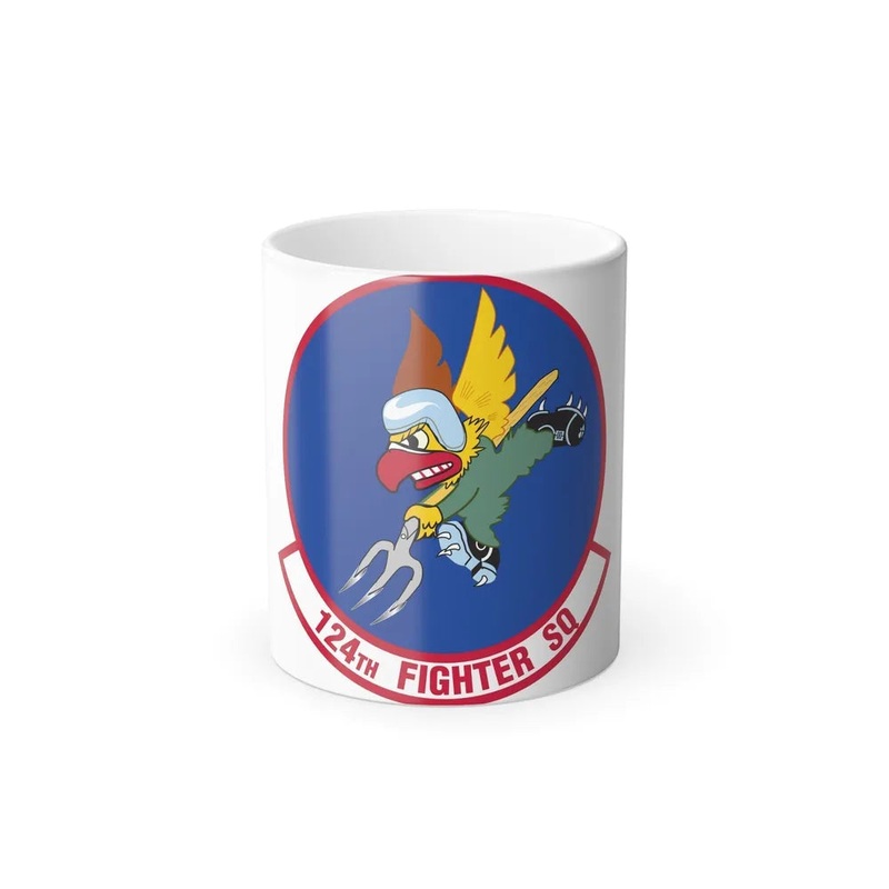 124 Fighter Squadron (U.S. Air Force) Color Changing Coffee Mug
