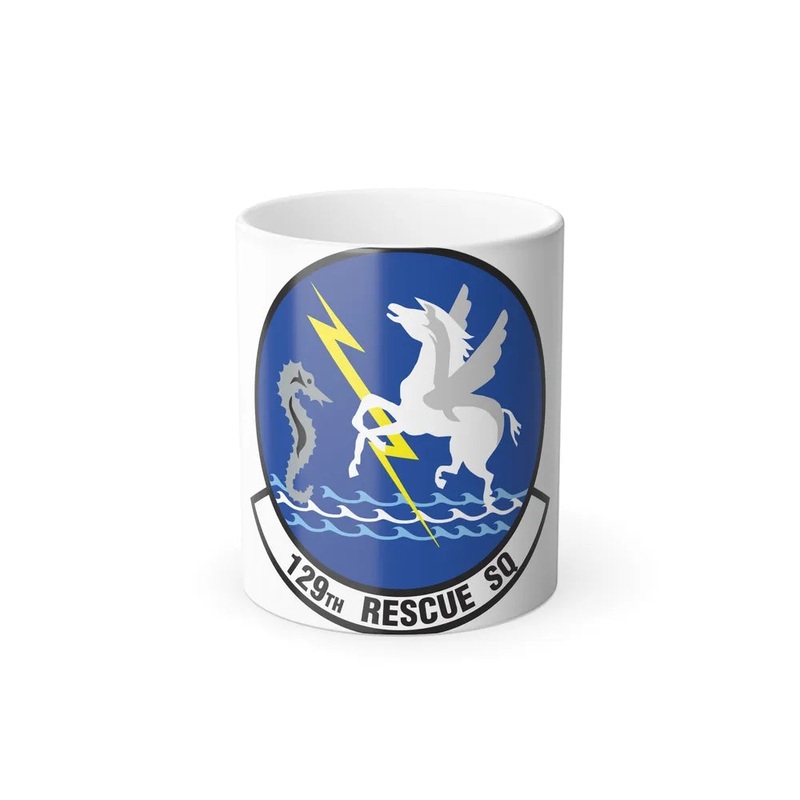 129 Rescue Squadron (U.S. Air Force) Color Changing Coffee Mug