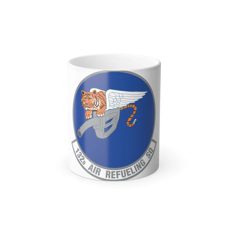 132 Air Refueling Squadron (U.S. Air Force) Color Changing Coffee Mug