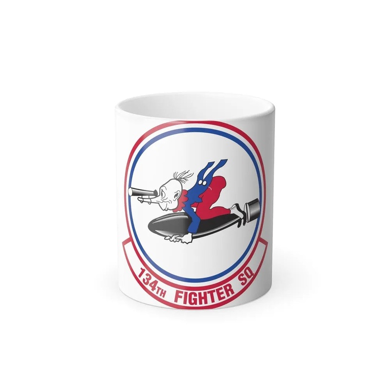 134 Fighter Squadron (U.S. Air Force) Color Changing Coffee Mug