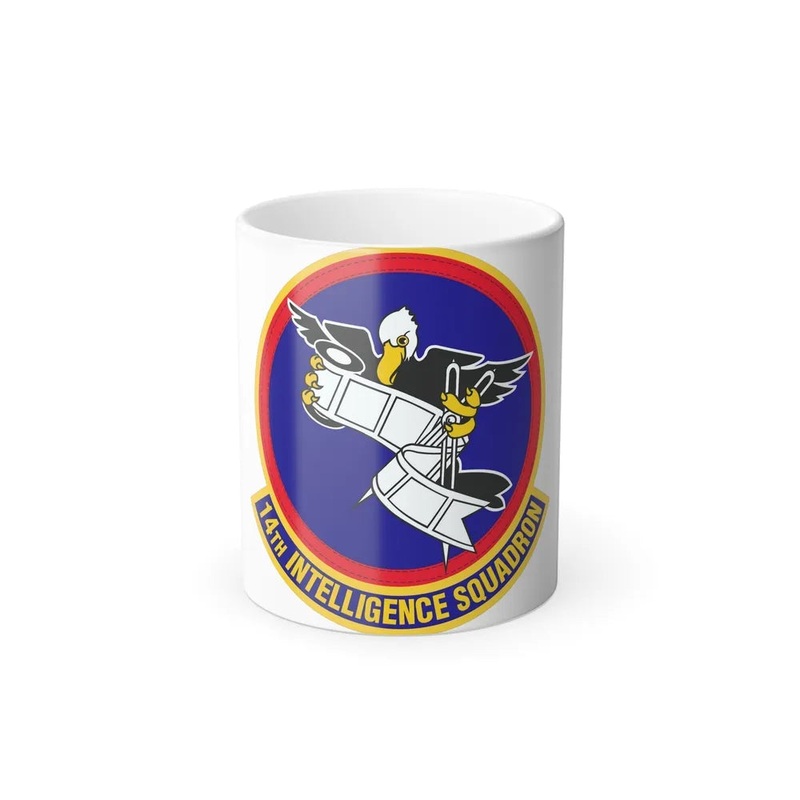 14 Intelligence Squadron AFRC (U.S. Air Force) Color Changing Coffee Mug