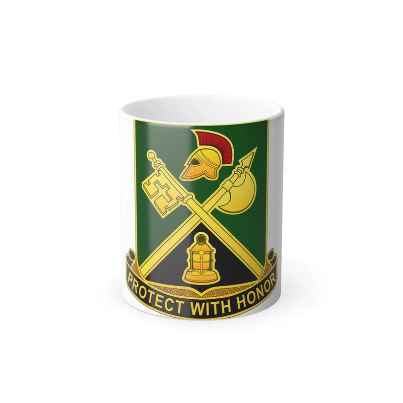 143 Military Police Battalion CAANG (U.S. Army) Color Changing Coffee Mug