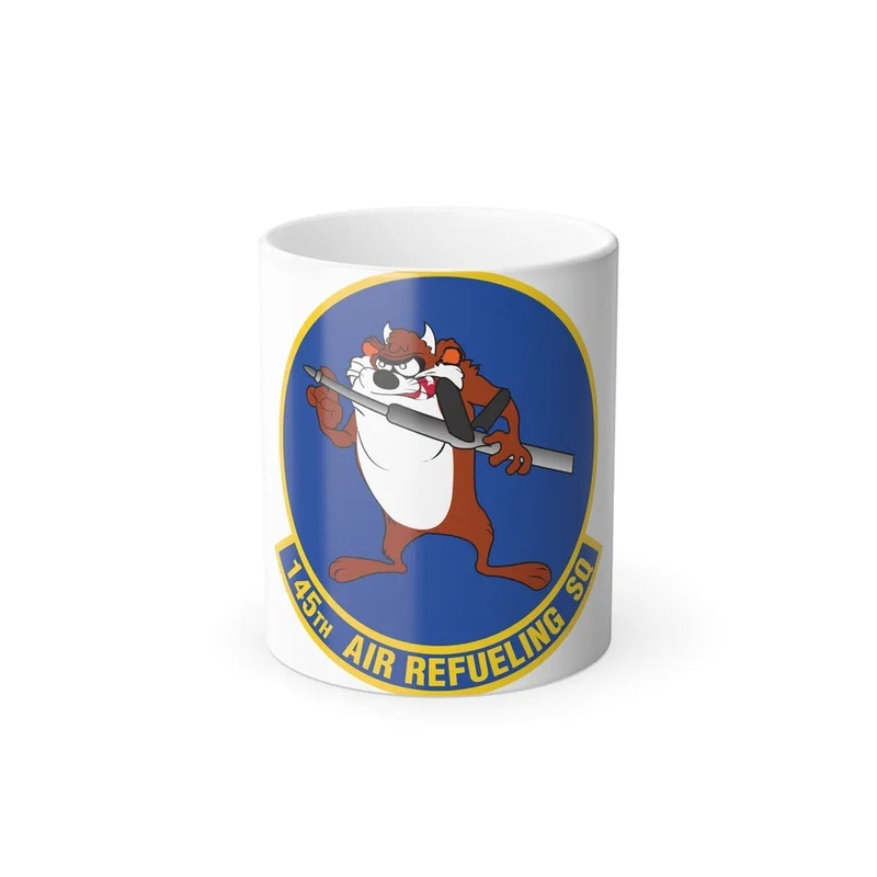 145 Air Refueling Squadron (U.S. Air Force) Color Changing Coffee Mug