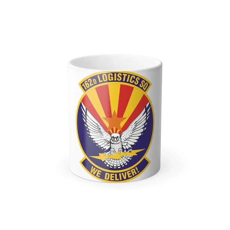 162d Logistics Squadron (U.S. Air Force) Color Changing Coffee Mug