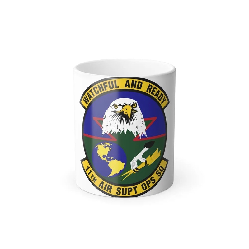 11 Air Support Operations Squadron ACC (U.S. Air Force) Color Changing Coffee Mug
