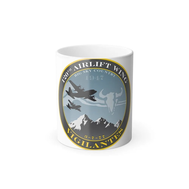 120th Airlift Wing (U.S. Air Force) Color Changing Coffee Mug