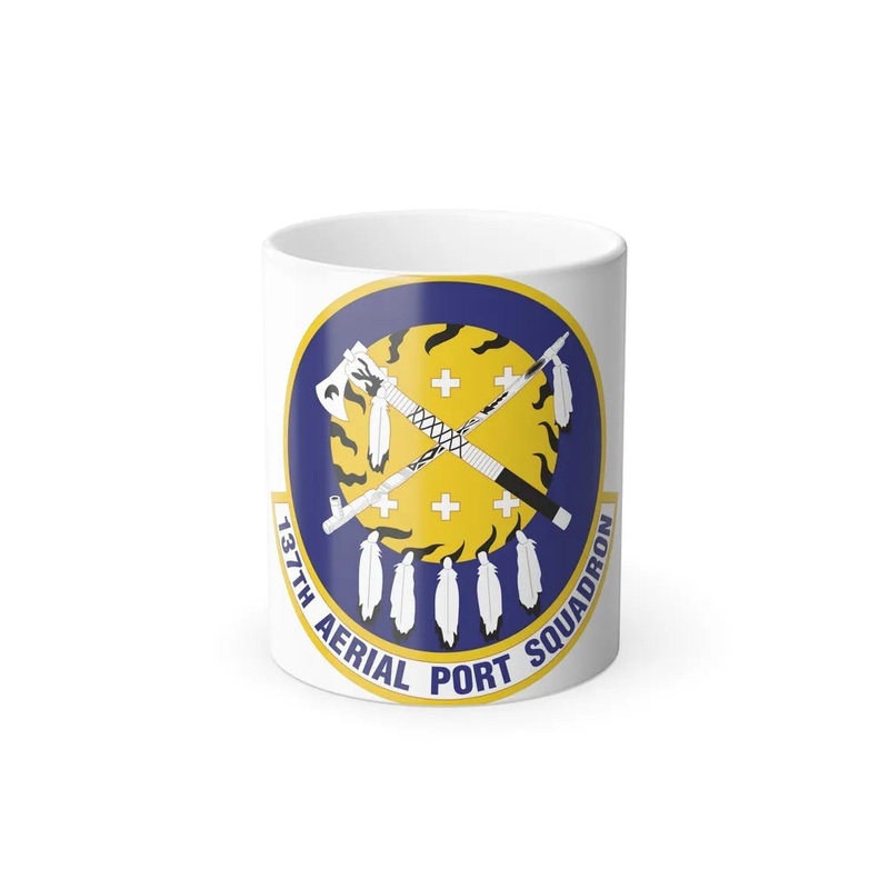 137th Aerial Port Squadron (U.S. Air Force) Color Changing Coffee Mug
