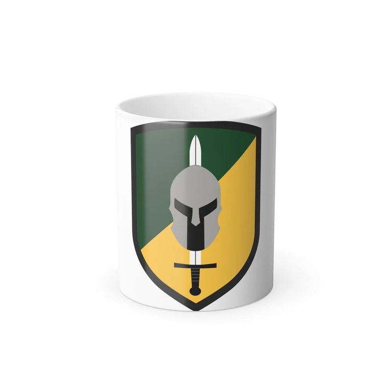 142 Military Police Brigade (U.S. Army) Color Changing Coffee Mug
