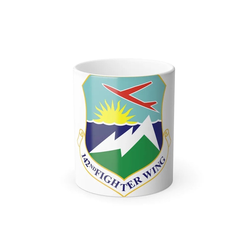 142nd Fighter Wing (U.S. Air Force) Color Changing Coffee Mug