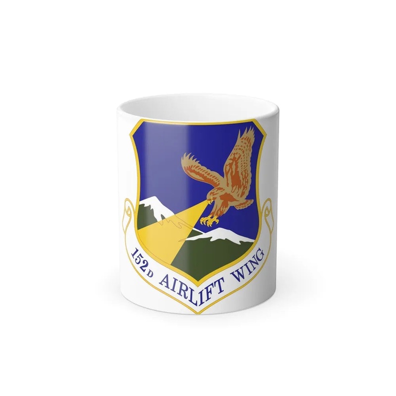 152d Airlift Wing (U.S. Air Force) Color Changing Coffee Mug