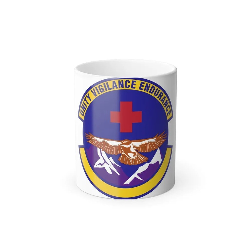 17 Operational Medical Readiness Squadron AETC (U.S. Air Force) Color Changing Coffee Mug