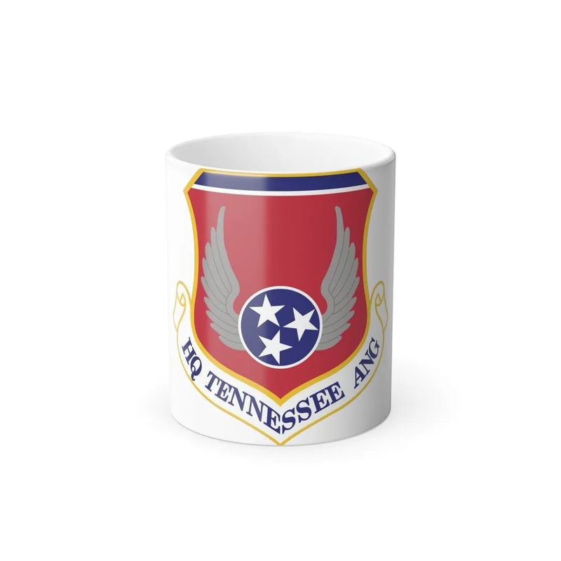HQ Tennessee Air National Guard (U.S. Air Force) Color Changing Coffee Mug