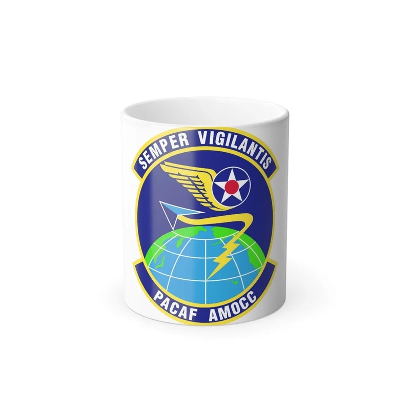 PACAF Air Mobility Operations Control Center (U.S. Air Force) Color Changing Coffee Mug