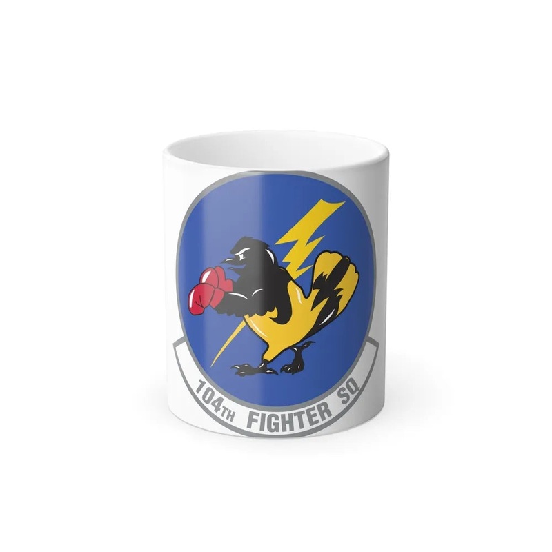 104th Fighter Squadron (U.S. Air Force) Color Changing Coffee Mug