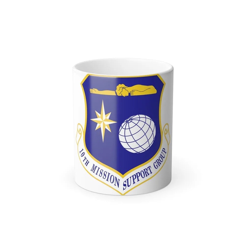 10th Mission Support Group (U.S. Air Force) Color Changing Coffee Mug