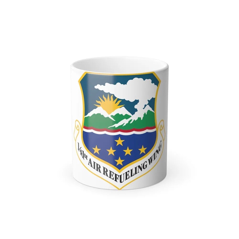 141st Air Refueling Wing (U.S. Air Force) Color Changing Coffee Mug