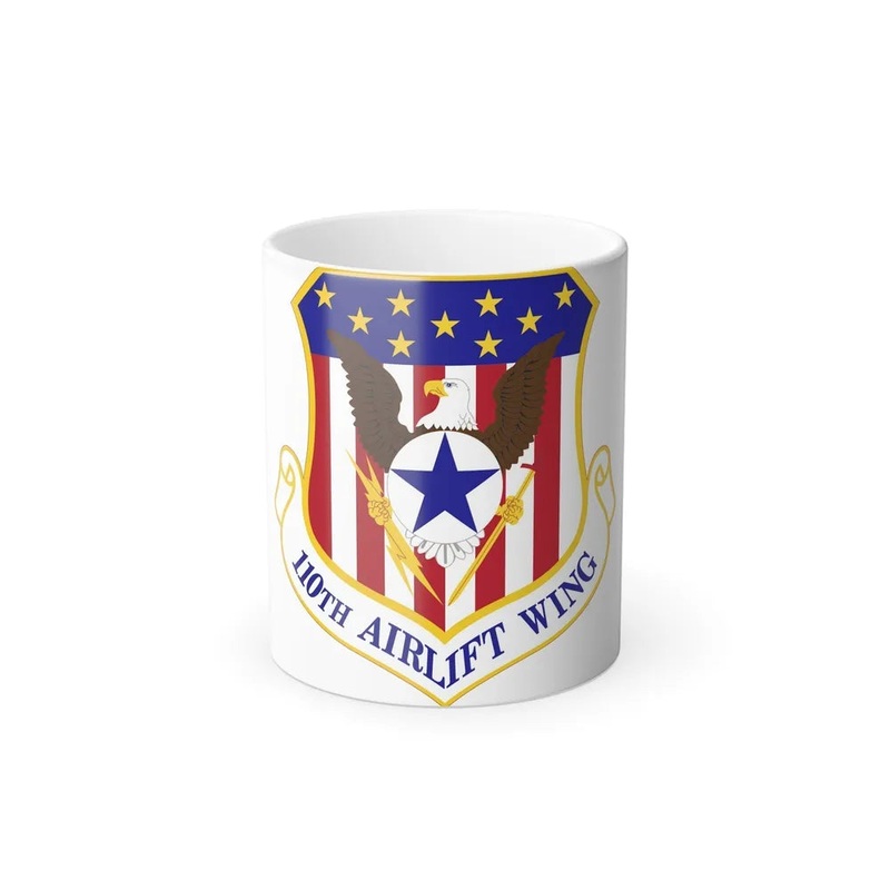 110th Airlift Wing (U.S. Air Force) Color Changing Coffee Mug