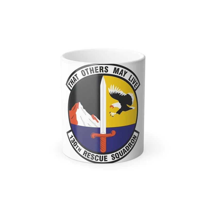 130th Rescue Squadron (U.S. Air Force) Color Changing Coffee Mug