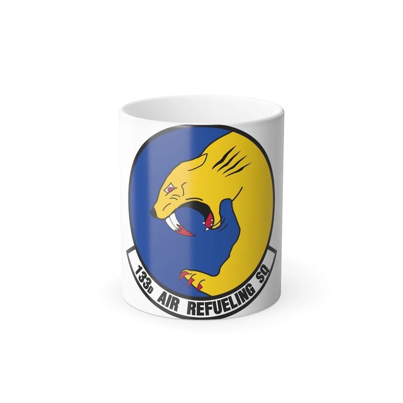 133 Air Refueling Squadron (U.S. Air Force) Color Changing Coffee Mug