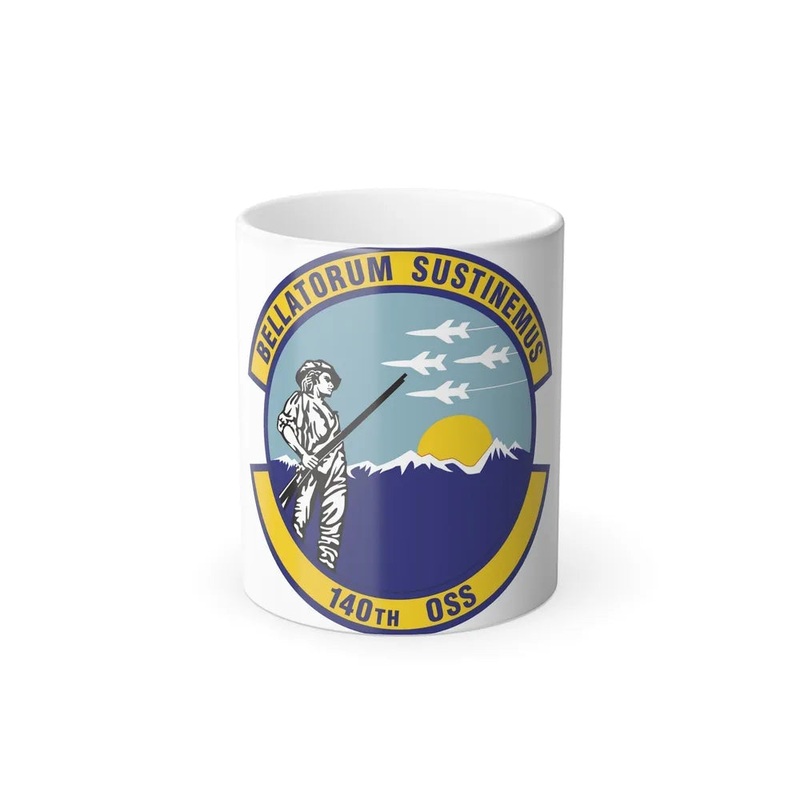 140th Operations Support Squadron (U.S. Air Force) Color Changing Coffee Mug