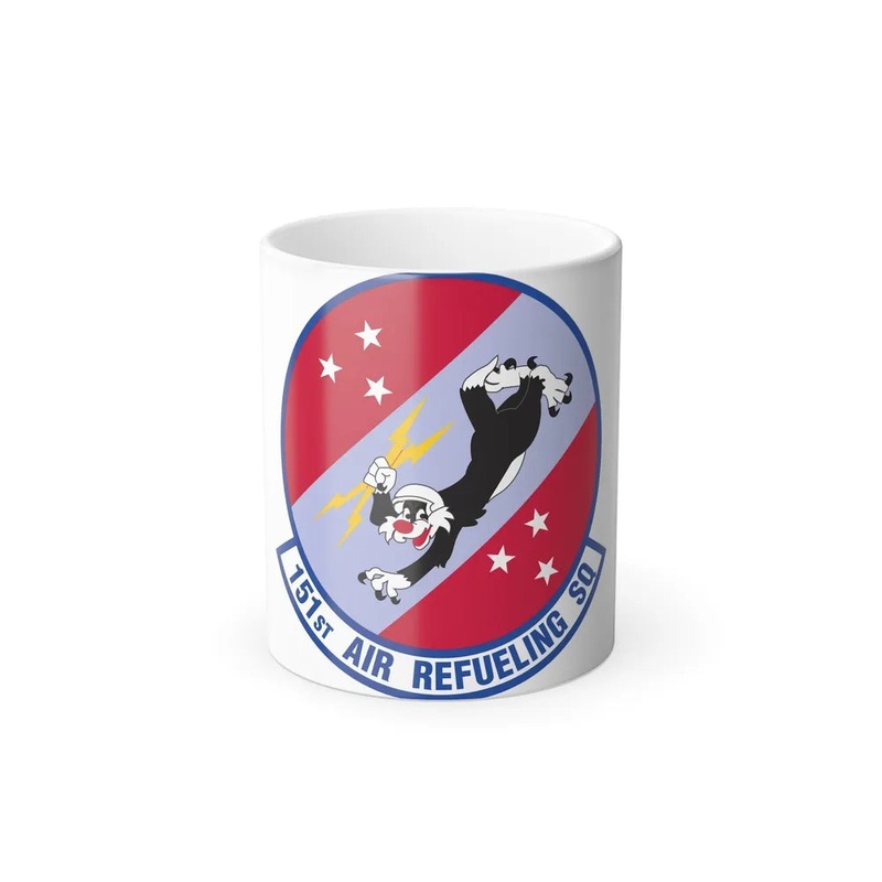 151 Air Refueling Squadron (U.S. Air Force) Color Changing Coffee Mug