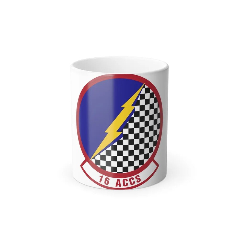 16 Airborne Command and Control Squadron ACC (U.S. Air Force) Color Changing Coffee Mug