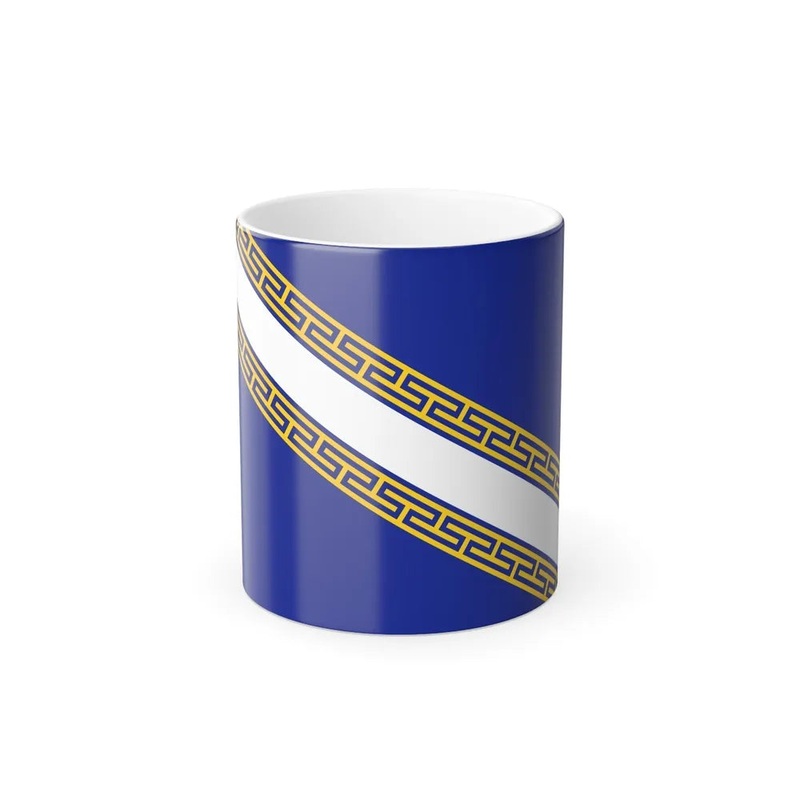 Flag of Champagne Ardenne France – Color Changing Coffee Mug