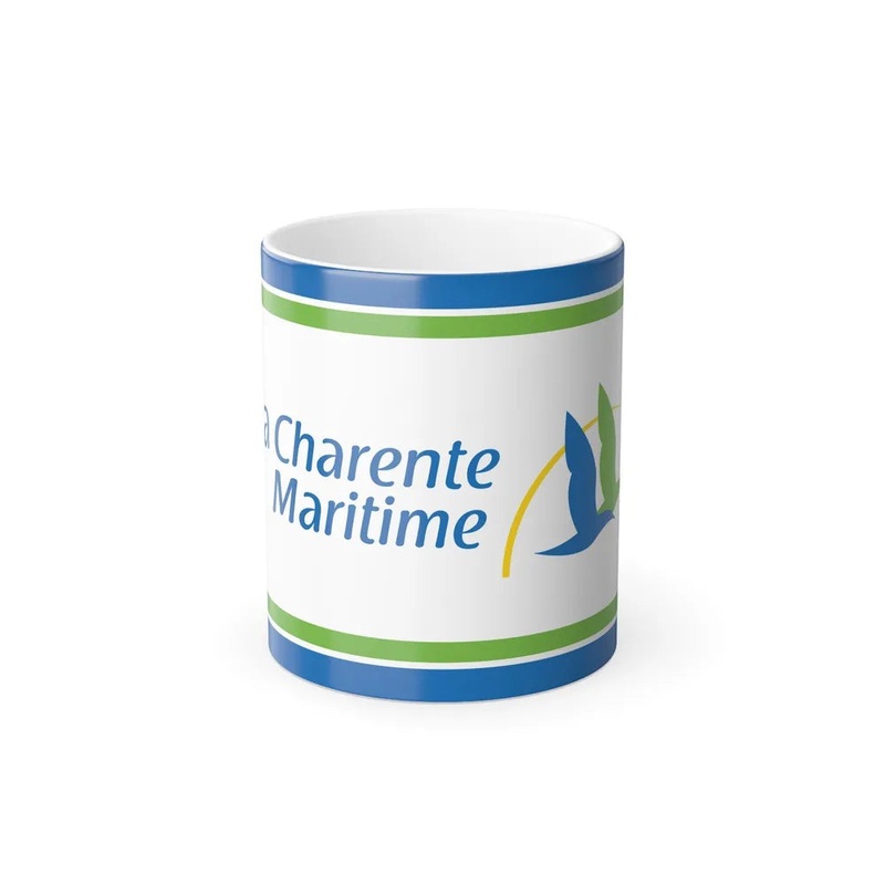 Flag of Charente Maritime France – Color Changing Coffee Mug