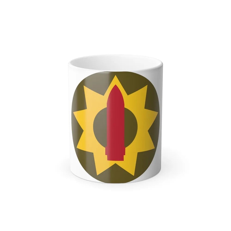 Pacific Coastal Frontier (U.S. Army) Color Changing Coffee Mug