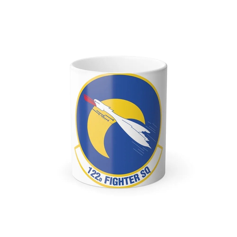 122 Fighter Squadron (U.S. Air Force) Color Changing Coffee Mug