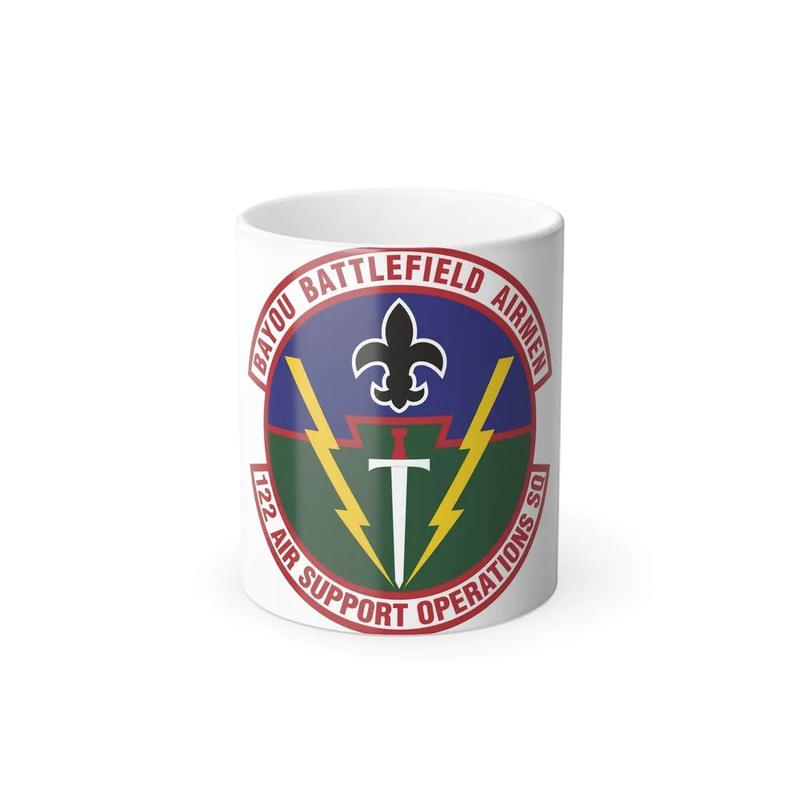 122d Air Support Operations Squadron (U.S. Air Force) Color Changing Coffee Mug