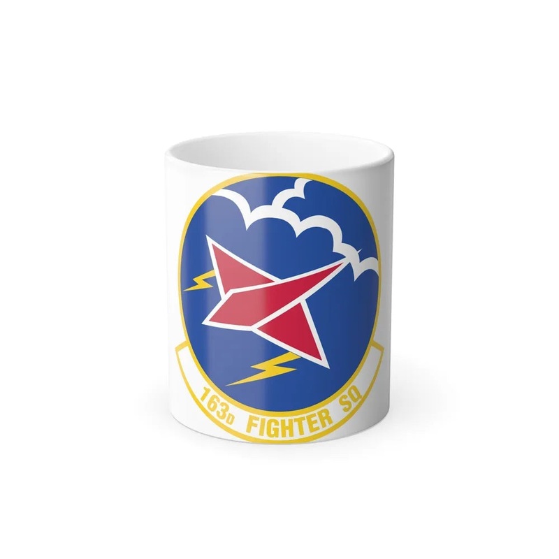 163 Fighter Squadron (U.S. Air Force) Color Changing Coffee Mug
